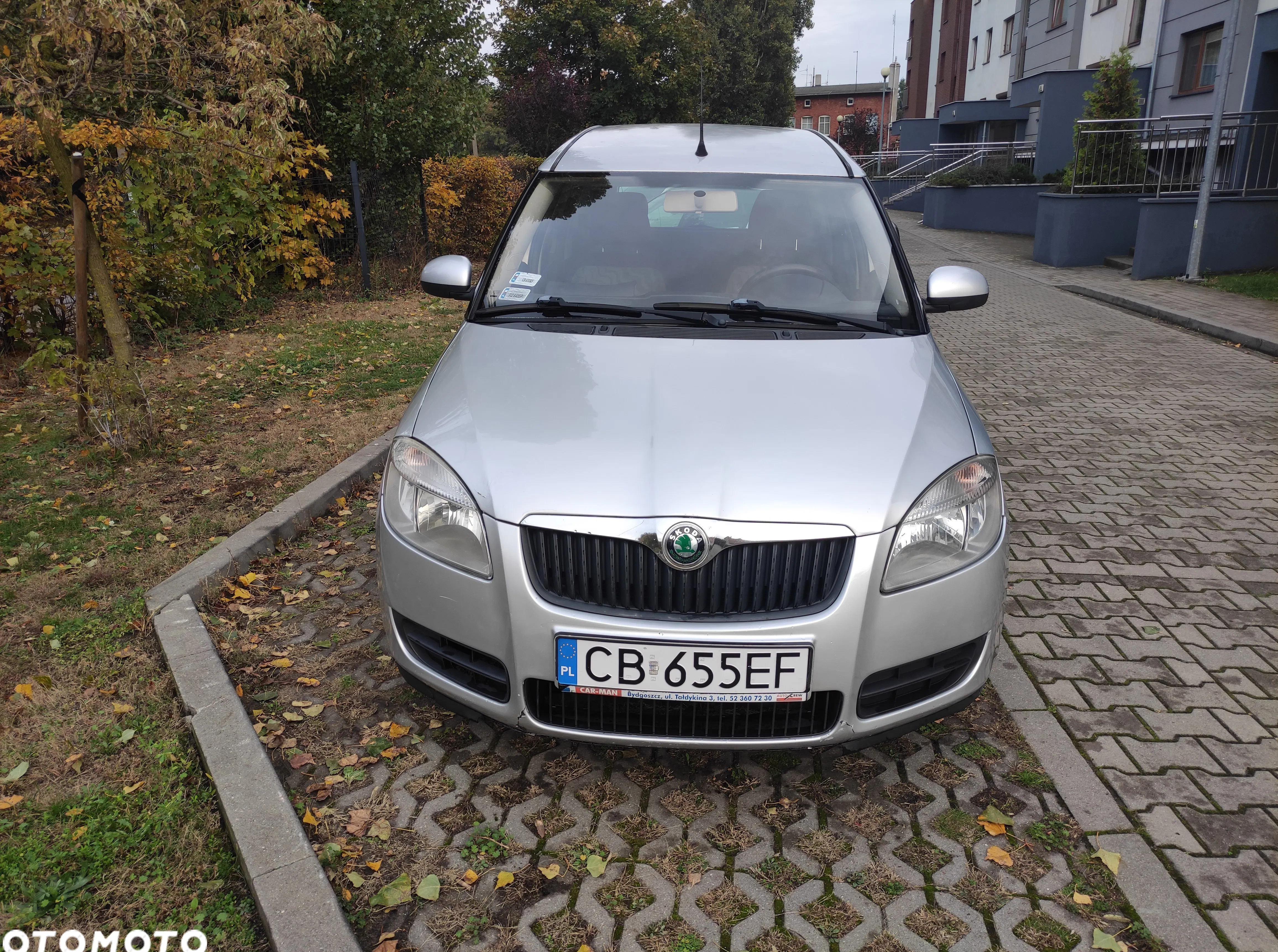 samochody osobowe Skoda Roomster cena 6600 przebieg: 260000, rok produkcji 2007 z Bydgoszcz